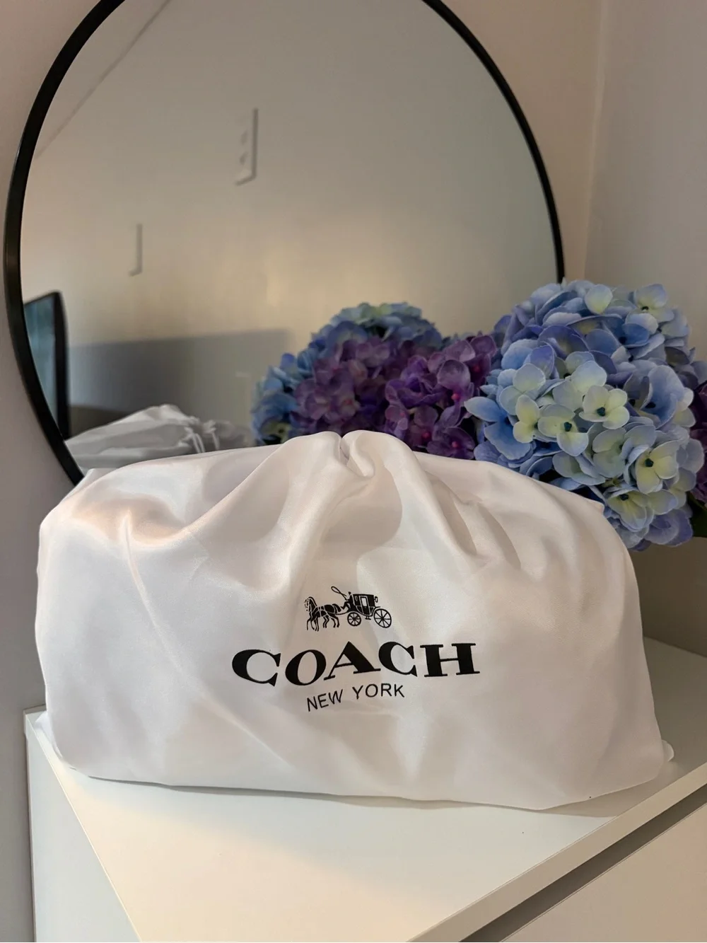 Coach Tabby Shoulder Bag 26 in Black Leather